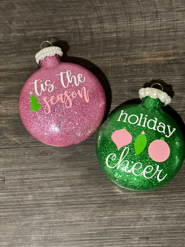 Glitter Ornaments