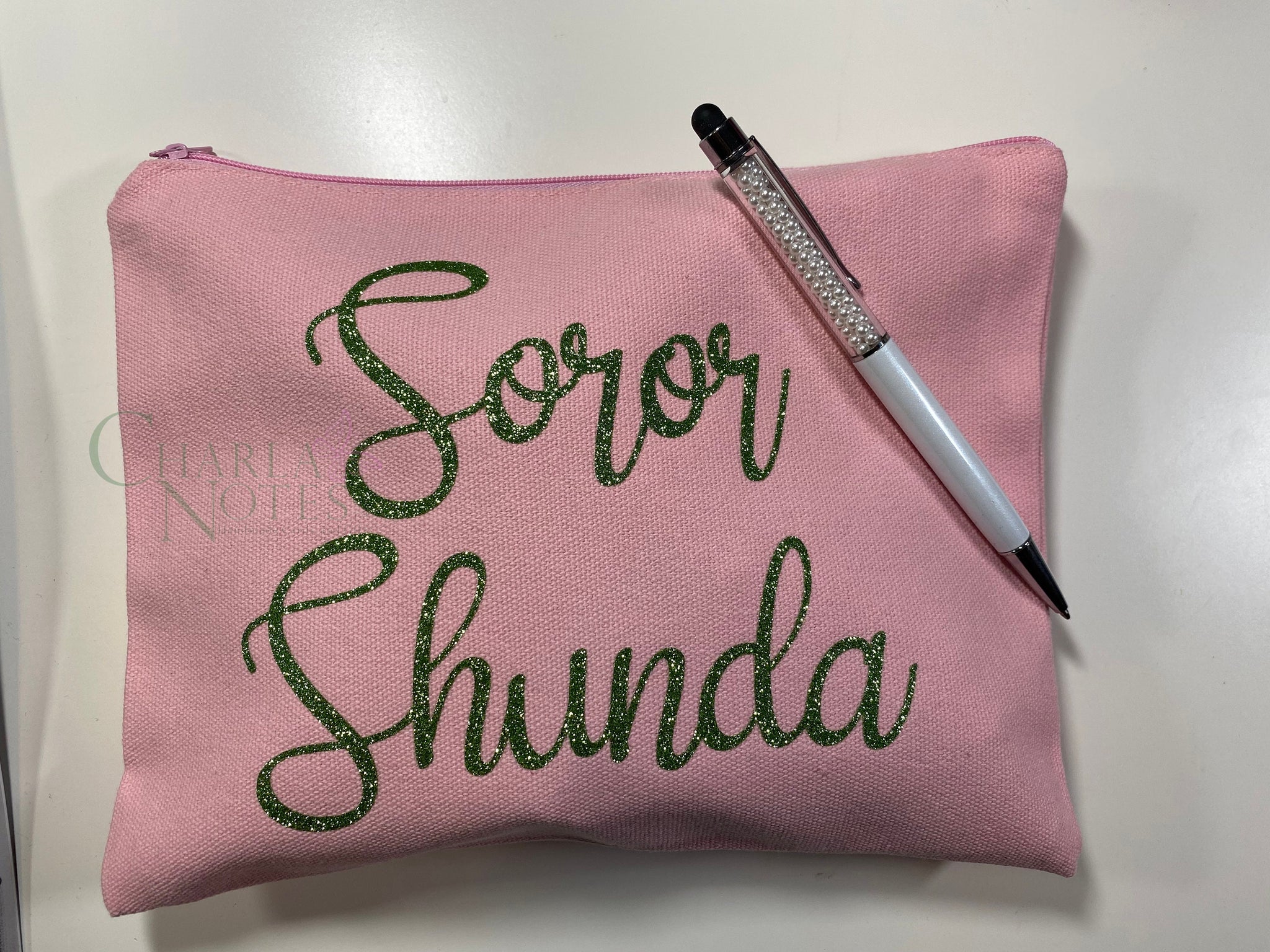 Personalized Soror Pouch